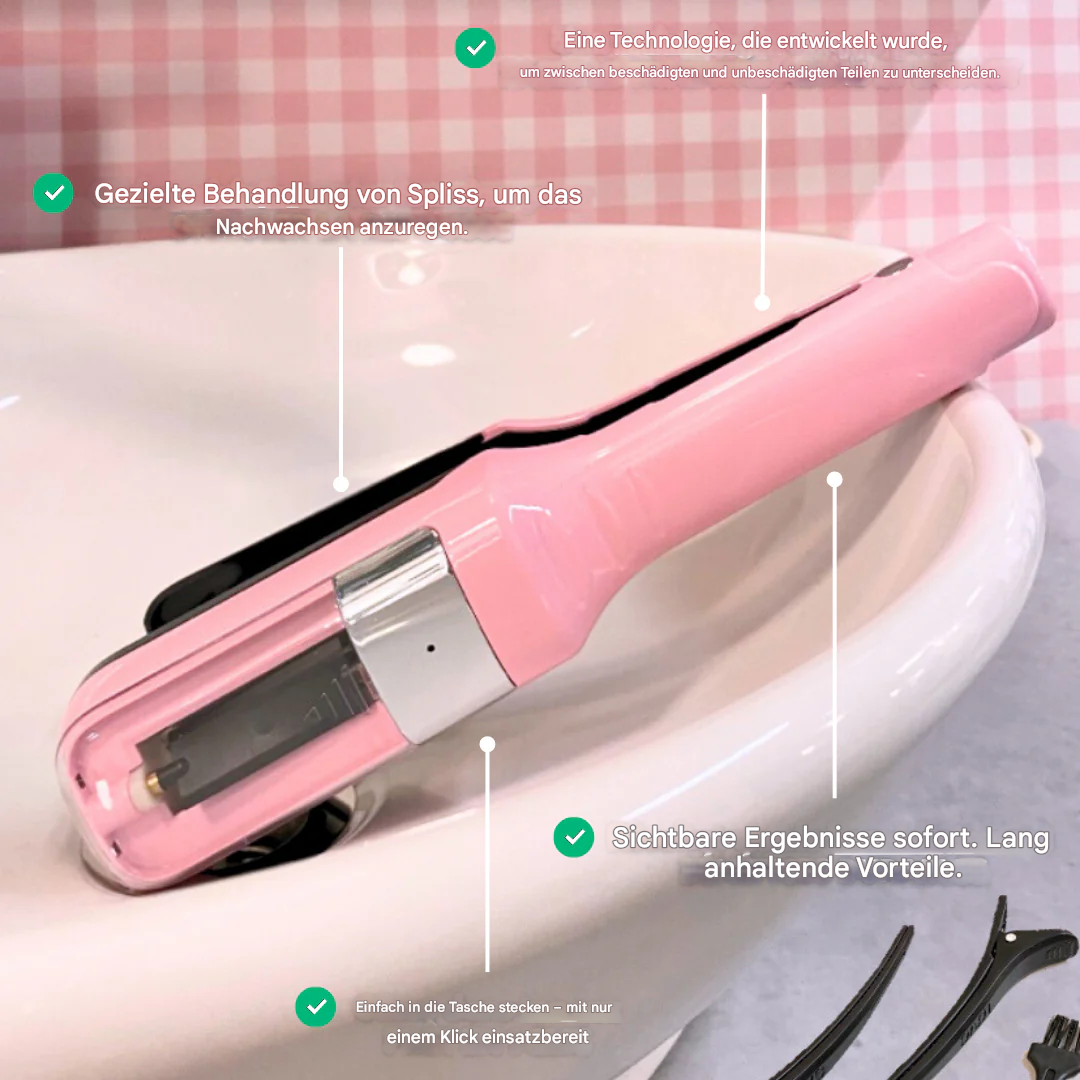 Haireva™ – Anti-Spliss-Glätteisen