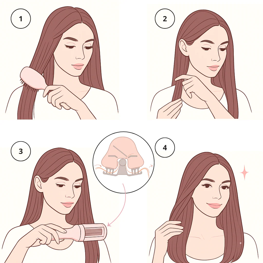 Haireva™  – Lisseur anti-fourches